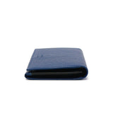 ランバン オン ブルー 長財布 メンズ ブランド 薄い LANVIN en Bleu 財布 かぶせ フラップ 小銭入れあり シンプル 本革 牛革 革 レザー ブラック 黒 グレー 白 青 おしゃれ 上品 ビジネス ゼブダ 529616