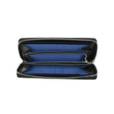 ランバン オン ブルー 長財布 メンズ ブランド LANVIN en Bleu 財布 ラウンドファスナー 小銭入れあり シンプル 本革 牛革 革 レザー 大容量 ブラック 黒 グレー 白 青 おしゃれ 上品 ゼブダ 529617