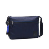 ランバン オン ブルー ショルダーバッグ メンズ レディース ブランド 軽量 LANVIN en Bleu ショルダー バッグ 斜めがけ 撥水 大人 ナイロン A4 カジュアル 横型 おしゃれ ファスナー付き リール 530113