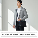 ランバン オン ブルー ショルダーバッグ メンズ レディース ブランド 軽量 LANVIN en Bleu ショルダー バッグ 斜めがけ 撥水 大人 ナイロン A4 カジュアル 横型 おしゃれ ファスナー付き リール 530113