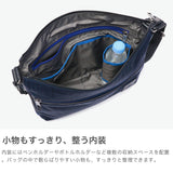 ランバン オン ブルー ショルダーバッグ メンズ レディース ブランド 軽量 LANVIN en Bleu ショルダー バッグ 斜めがけ 撥水 大人 ナイロン A4 カジュアル 横型 おしゃれ ファスナー付き リール 530113