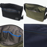 ランバン オン ブルー ショルダーバッグ メンズ レディース ブランド 軽量 LANVIN en Bleu ショルダー バッグ 斜めがけ 撥水 大人 ナイロン A4 カジュアル 横型 おしゃれ ファスナー付き リール 530113