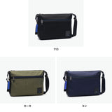 ランバン オン ブルー ショルダーバッグ メンズ レディース ブランド 軽量 LANVIN en Bleu ショルダー バッグ 斜めがけ 撥水 大人 ナイロン A4 カジュアル 横型 おしゃれ ファスナー付き リール 530113