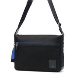 ランバン オン ブルー ショルダーバッグ メンズ レディース ブランド 軽量 LANVIN en Bleu ショルダー バッグ 斜めがけ 撥水 大人 ナイロン A4 カジュアル 横型 おしゃれ ファスナー付き リール 530113