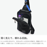 ランバン オン ブルー ボディバッグ メンズ ブランド 縦型 軽量 おしゃれ LANVIN en Bleu ワンショルダーバッグ 斜めがけ ショルダー ナイロン カジュアル きれいめ シンプル 大人 上品 撥水 A5 リール 530911