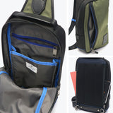 ランバン オン ブルー ボディバッグ メンズ ブランド 縦型 軽量 おしゃれ LANVIN en Bleu ワンショルダーバッグ 斜めがけ ショルダー ナイロン カジュアル きれいめ シンプル 大人 上品 撥水 A5 リール 530911