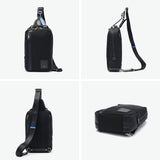 ランバン オン ブルー ボディバッグ メンズ ブランド 縦型 軽量 おしゃれ LANVIN en Bleu ワンショルダーバッグ 斜めがけ ショルダー ナイロン カジュアル きれいめ シンプル 大人 上品 撥水 A5 リール 530911