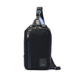 ランバン オン ブルー ボディバッグ メンズ ブランド 縦型 軽量 おしゃれ LANVIN en Bleu ワンショルダーバッグ 斜めがけ ショルダー ナイロン カジュアル きれいめ シンプル 大人 上品 撥水 A5 リール 530911