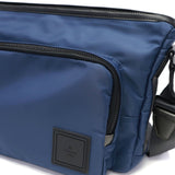 ランバン オン ブルー ショルダーバッグ メンズ レディース ブランド 軽量 LANVIN en Bleu バッグ 斜めがけ 小さめ 防水 大人 ナイロン B5 横型 カジュアル おしゃれ ファスナー付き ショート 541102