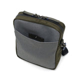 ランバン オン ブルー ショルダーバッグ メンズ ブランド LANVIN en Bleu 斜めがけ かっこいい 大人 軽量 小さめ 縦型 本革 革 バッグ ポリエステル ナイロン 斜めがけバッグ A5 撥水 日本製 男性 ラナ 557101