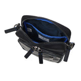 ランバン オン ブルー ショルダーバッグ メンズ ブランド LANVIN en Bleu 斜めがけ かっこいい 大人 軽量 小さめ 縦型 本革 革 バッグ ポリエステル ナイロン 斜めがけバッグ A5 撥水 日本製 男性 ラナ 557101