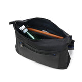 ランバン オン ブルー ショルダーバッグ メンズ ブランド LANVIN en Bleu 斜めがけ かっこいい 大人 軽量 本革 革 バッグ ポリエステル ナイロン 斜めがけバッグ A4 撥水 おしゃれ 日本製 男性 ラナ 557103