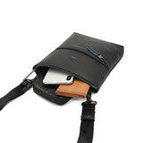 ランバン オン ブルー ショルダーバッグ メンズ 斜めがけバッグ おしゃれ LANVIN en Bleu ショルダー バッグ ブランド 小さめ 本革 革 レザー 斜めがけ 大人 軽量 軽い 青 黒 ブラック A5 フェリチタ 574101