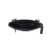 ランバン オン ブルー ショルダーバッグ メンズ 斜めがけバッグ おしゃれ LANVIN en Bleu ショルダー バッグ ブランド 小さめ 本革 革 レザー 斜めがけ 大人 軽量 軽い 青 黒 ブラック A5 フェリチタ 574101