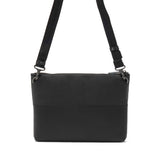 ランバン オン ブルー ショルダーバッグ メンズ 斜めがけバッグ おしゃれ LANVIN en Bleu クラッチバッグ ブランド 小さめ 本革 革 レザー 斜めがけ 大人 軽量 軽い 青 黒 ブラック B5 2WAY フェリチタ 574102