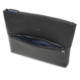 ランバン オン ブルー ショルダーバッグ メンズ 斜めがけバッグ おしゃれ LANVIN en Bleu クラッチバッグ ブランド 小さめ 本革 革 レザー 斜めがけ 大人 軽量 軽い 青 黒 ブラック B5 2WAY フェリチタ 574102