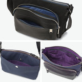 ランバン オン ブルー ショルダーバッグ メンズ ナイロン 斜めがけバッグ LANVIN en Bleu バッグ 斜めがけ 大人 軽量 かっこいい ブランド 革 本革 斜め掛けバッグ ショルダー ミニ ピケ ミニショルダー 526111