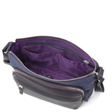 ランバン オン ブルー ショルダーバッグ メンズ ナイロン 斜めがけバッグ LANVIN en Bleu バッグ 斜めがけ 大人 軽量 かっこいい ブランド 革 本革 斜め掛けバッグ ショルダー ミニ ピケ ミニショルダー 526111