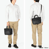 ランバン オン ブルー トートバッグ メンズ LANVIN en Bleu バッグ 通勤 ブランド カジュアル 小さめ ナイロン 革 本革 B5 トート 2WAY ファスナー ショルダー 斜めがけ 肩掛け ピケ ドライビングトート 526511