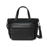 ランバン オン ブルー トートバッグ メンズ LANVIN en Bleu バッグ 通勤 ブランド カジュアル 小さめ ナイロン 革 本革 B5 トート 2WAY ファスナー ショルダー 斜めがけ 肩掛け ピケ ドライビングトート 526511