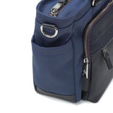 ランバン オン ブルー トートバッグ メンズ LANVIN en Bleu バッグ 通勤 ブランド カジュアル 小さめ ナイロン 革 本革 B5 トート 2WAY ファスナー ショルダー 斜めがけ 肩掛け ピケ ドライビングトート 526511