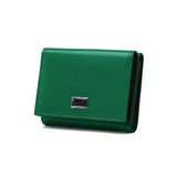 ランバン オン ブルー 財布 三つ折り財布 メンズ LANVIN en Bleu おしゃれ コンパクト 大人 上品 レザー 牛革 本革 ブランド 小銭入れ ミニ財布 高級感 シンプル ロゴ 無地 ポワール 三つ折り 537604