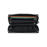 ランバン オン ブルー 財布 長財布 メンズ ブランド LANVIN en Bleu おしゃれ 大人 上品 レザー 牛革 本革 ラウンドファスナー 高級感 シンプル ロゴ 無地 ビジネス ポワール ラウンドファスナー長札 537607