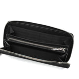 ランバン オン ブルー 財布 長財布 メンズ ブランド LANVIN en Bleu おしゃれ 大人 上品 レザー 牛革 本革 ラウンドファスナー 高級感 シンプル ロゴ 無地 ビジネス ポワール ラウンドファスナー長札 537607