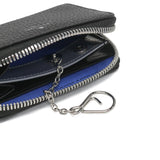 ランバン オン ブルー コインケース メンズ レディース 仕切り 本革 LANVIN en Bleu ブランド 小銭入れ 革 牛革 レザー おしゃれ 軽量 軽い コンパクト 鍵 キーリング ラウンドファスナー モル 538602