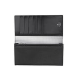 ランバン オン ブルー 長財布 メンズ レディース 薄い LANVIN en Bleu かぶせ ブランド 本革 革 牛革 レザー 小銭入れ 薄型 スリム 革財布 軽量 軽い フラップ モル かぶせ長財布 カード段6 538605