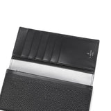 ランバン オン ブルー 長財布 メンズ レディース 薄い LANVIN en Bleu かぶせ ブランド 本革 革 牛革 レザー 小銭入れ 薄型 スリム 革財布 軽量 軽い フラップ モル かぶせ長財布 カード段6 538605