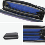 ランバン オン ブルー 長財布 メンズ レディース LANVIN en Bleu ブランド 本革 革 牛革 レザー 財布 大容量 小銭入れ 革財布 軽量 軽い ラウンドファスナー モル ラウンドファスナー長財布 カード段12 538606