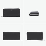 ランバン オン ブルー 長財布 メンズ レディース LANVIN en Bleu ブランド 本革 革 牛革 レザー 財布 大容量 小銭入れ 革財布 軽量 軽い ラウンドファスナー モル ラウンドファスナー長財布 カード段12 538606