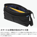 ランバン オン ブルー ショルダーバッグ メンズ 斜めがけバッグ 小さめ LANVIN en Bleu ブランド 大人 上品 ミニショルダー バッグ 横型 斜め掛け 肩掛け ファスナー 軽量 A5 撥水 フレーズ サコッシュ 527101