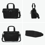 ランバン オン ブルー トートバッグ メンズ トート 小さめ LANVIN en Bleu ブランド 大人 上品 ショルダーバッグ 手持ち 斜め掛け 肩掛け ファスナー 軽量 横型 2WAY B5 撥水 フレーズ ドライビングトート 527501