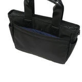 ランバン オン ブルー トートバッグ メンズ トート 小さめ LANVIN en Bleu ブランド 大人 上品 ショルダーバッグ 手持ち 斜め掛け 肩掛け ファスナー 軽量 横型 2WAY B5 撥水 フレーズ ドライビングトート 527501