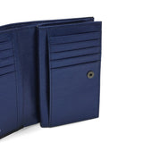 【当店限定モデル】 ランバン オン ブルー 財布 二つ折り財布 メンズ 二つ折り LANVIN en Bleu 二つ折 ブランド 本革 革 レザー 牛革 大きめ 小銭入れあり おしゃれ 大人 別注 限定 ゼット セミ長札 3129