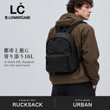 LC by LOWERCASE リュック メンズ レディース 軽量 エルシーバイロウワーケース バックパック デイパック カジュアル 通勤 旅行 おしゃれ ブランド シンプル 軽い 大容量 無地 A4 LC DAYPACK LITE 16L LC05R