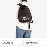 ラコステ リュック メンズ レディース LACOSTE バッグ 軽量 ビジネス カジュアル 通勤 通学 デイパック リュックサック シンプル ブランド ファスナー 軽い 背負い おしゃれ A4 バックパック NU5182ZT