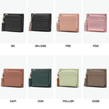 リズデイズ 二つ折り財布 レディース ファスナー ブランド LIZDAYS 財布 二つ折り 本革 大人 使いやすい 革 牛革 レザー 小さめ コンパクト ミニ財布 かわいい おしゃれ 本革二つ折り財布 lz-615