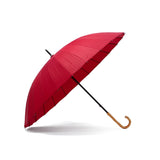Mabu umbrella Edo umbrella men's ladies mabu long umbrella rain umbrella large for both sunny and rainy weather brand UV UV protection manual opening and closing durable multi-bone stylish simple men's women modern Japanese pattern UV protection Edo Kiriko pattern 24 pieces 60cm main ribs ultra-lightweight 24 pieces ribs umbrella