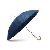 Mabu umbrella Edo umbrella men's ladies mabu long umbrella rain umbrella large for both sunny and rainy weather brand UV UV protection manual opening and closing durable multi-bone stylish simple men's women modern Japanese pattern UV protection Edo Kiriko pattern 24 pieces 60cm main ribs ultra-lightweight 24 pieces ribs umbrella