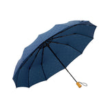 Mabu folding umbrella for men and women mabu umbrella folding umbrella for both sunny and rainy umbrellas, large, lightweight, 12 bones, durable, UV protection, Japanese umbrella, Japanese style, manual opening, hand opening, shaving, stylish, 55cm, 12 bones folding umbrella, Edo