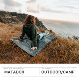【日本正規品】 マタドール ブランケット ひざ掛け 大判 Matador キャンプ おしゃれ コンパクト 軽量 軽い 耐水 丈夫 ペグ パッカブル 折りたたみ 収納袋 アウトドア レジャーシート ブランド MTD ポケットブランケット 4.0