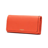 Marie Claire Long Wallet Women's Marie Claire Wallet Brand Genuine Leather Cover Flap Large Capacity Card Capacity Elegant Simple Cute Leather Wallet Coin Purse Clover Shrink Embossed Carrousel MC88647
