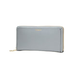 Marie Claire Wallet Long Women's Marie Claire Wallet Brand Kulit Jenik Kad Kapasiti Besar Kapasiti Besar Pusingan Zipper Dewasa Elegant Mudah Cute Leather Coin Purse Clover Carrousel MC88648