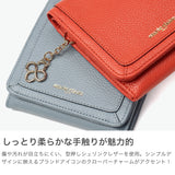マリクレール 財布 レディース コンパクト 二つ折り marie claire 二つ折 小さめ ブランド 可愛い 本革 レザー 上品 大人 サイフ 小銭入れ ボックス型小銭入れ カード クローバー ロゴ Carrousel MC88663