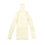 me. インナー レディース ミードット 長袖 おしゃれ 冬 秋冬 ハイネック タートル ウール メリノウール トップス 保湿 放湿 メロー リブ 重ね着 シンプル 日本製 merino washable wool タートルネック me-23309