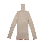 me. インナー レディース ミードット 長袖 おしゃれ 冬 秋冬 ハイネック タートル ウール メリノウール トップス 保湿 放湿 メロー リブ 重ね着 シンプル 日本製 merino washable wool タートルネック me-23309