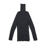 me. インナー レディース ミードット 長袖 おしゃれ 冬 秋冬 ハイネック タートル ウール メリノウール トップス 保湿 放湿 メロー リブ 重ね着 シンプル 日本製 merino washable wool タートルネック me-23309